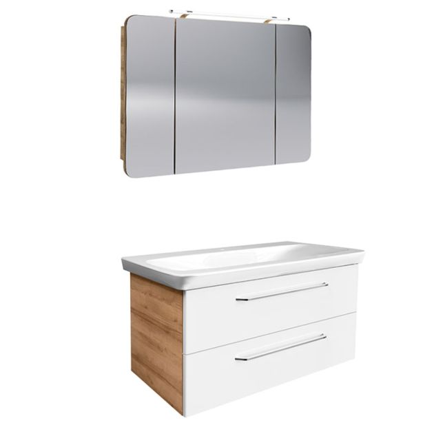 Fackelmann Milano Badmöbel Set