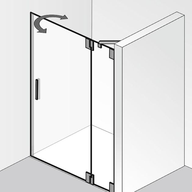 HSK K2 Duschtür für Nische