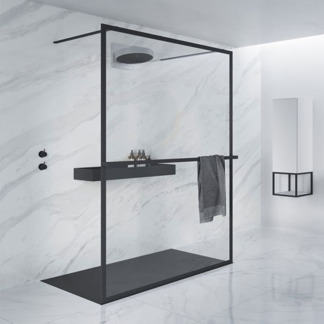 Riho Lucid Walk In Dusche