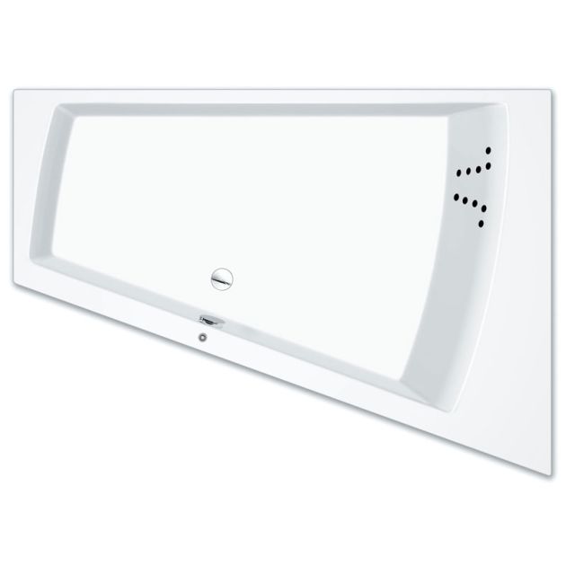 Repabad Genf Duo Eck-Whirlpool