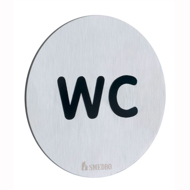 Smedbo XTRA WC-Schild