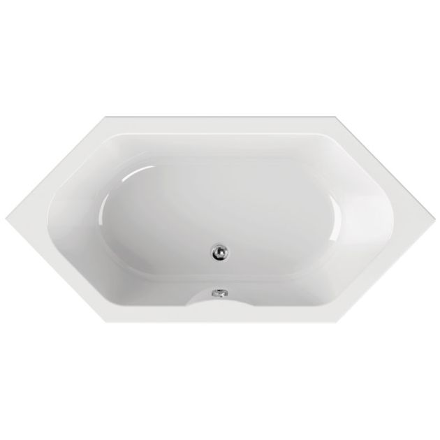 Schröder Wannentechnik Badewannen Sechseck-Badewanne