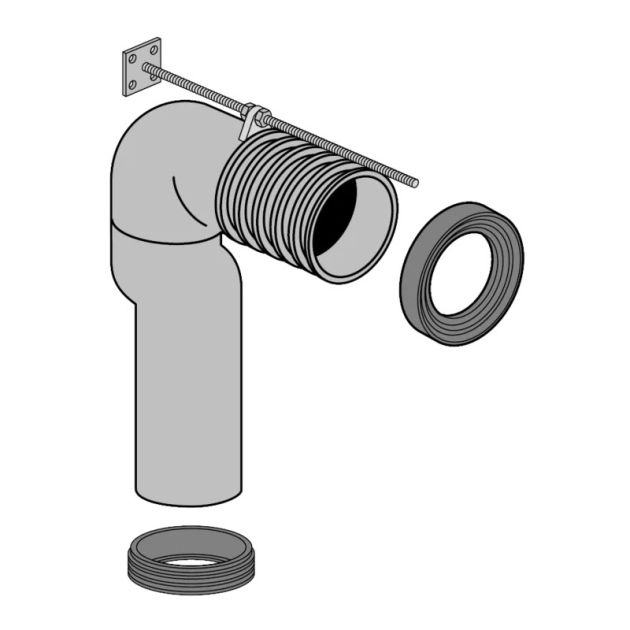 Villeroy und Boch Zubehör Anschlussgarnitur