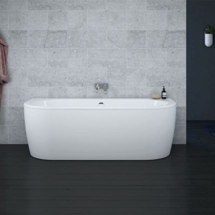 badshop.de Design Oval-Badewanne - 180 / 80 Oval