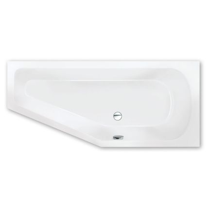 badshop.de Classic Eck-Badewanne - 170 / 75 asymmetrisch links