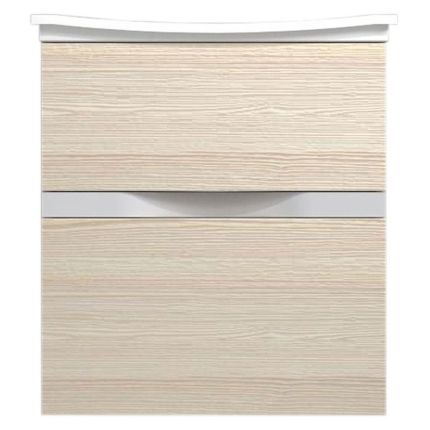 Burgbad Orell Mineralguss-Waschtisch und Unterschrank 58 cm