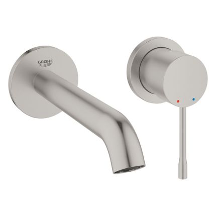 Grohe Essence Waschtischarmatur 2-Loch supersteel