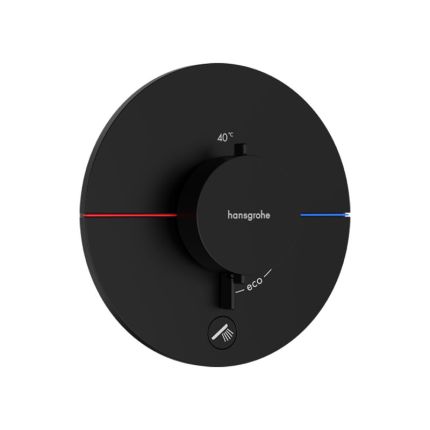Hansgrohe ShowerSelect Comfort S Thermostat Unterputz in Mattschwarz