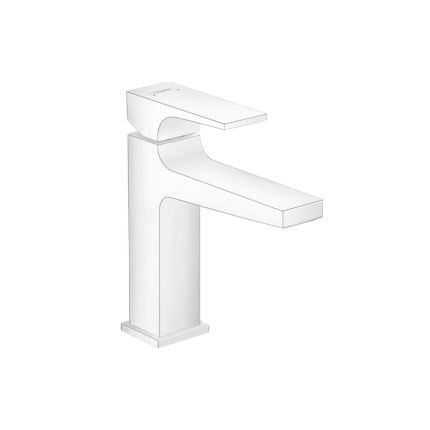 Hansgrohe Einhebel-Waschtischmischer 110 Metropol mattweiß