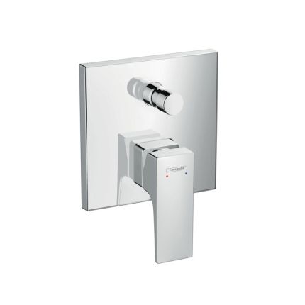 Hansgrohe Einhebel-Wannenmischer Unterputz mit Hebelgriff-Metropol, chrom