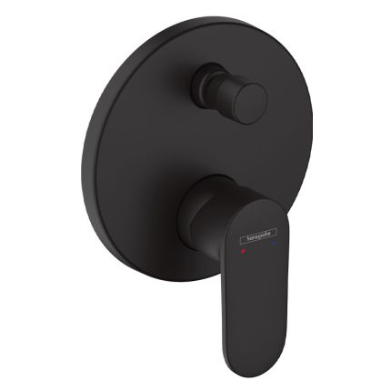 Hansgrohe Vernis Blend Wannenarmatur mattschwarz