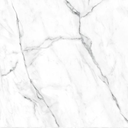 HSK Renodeco Muster Wandverkleidung Hochglanz, Marmor, Carrara-Weiß