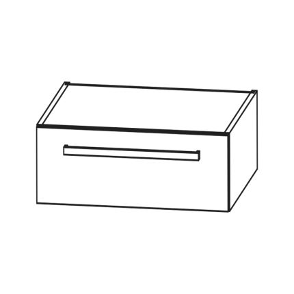 Laguna Platino 2.0 Unterschrank - Plattenunterschrank- 40 cm Skizze