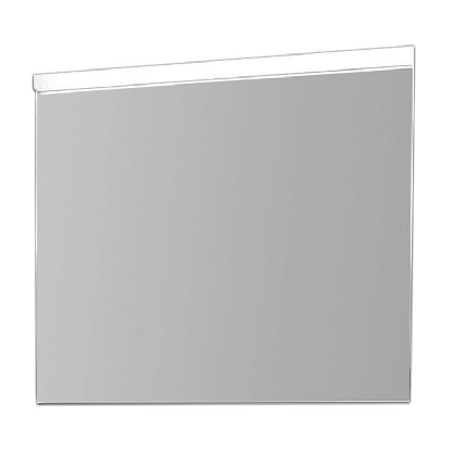 Puris Unique Flächenspiegel 100 cm mit LED-Beleuchtung waagerecht