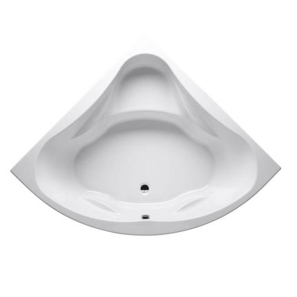 Riho Eck-Badewanne Neo - Acryl - 150 x 150 cm, 285 Liter, Weiß