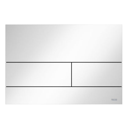 TECEsquare WC-Betätigungsplatte Metall 2 weiß glänzend, Hauptbild