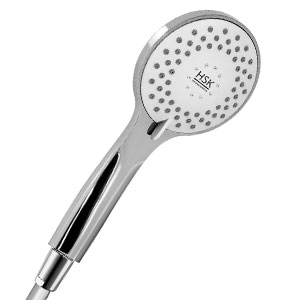 Handbrause: mit Handbrause - Rund, 3 Strahlarten