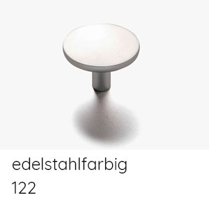 Griffvariante: Knopf edelstahlfarbig