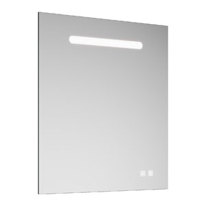 Ausführung Flächenspiegel: 60 cm - LED-Beleuchtung, 10 W, 5700 K, inkl. Spiegelheizung