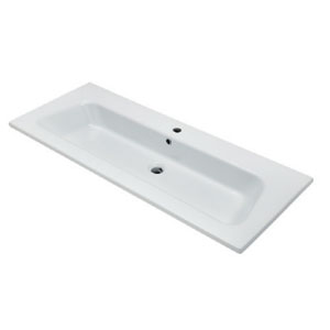 Waschtisch-Typ: 120 cm - LAVABO BLOB 1200, mit Überlauf