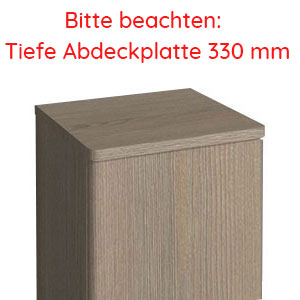 Abdeckplatte: Abdeckplatte 402 mm - Stärke 28 mm
