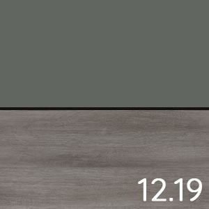 Front- und Korpusfarbe: Glas Grau - Graphit Struktur quer Nachbildung