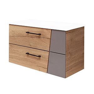 Ausführung Waschtischunterschrank: Version Rechts