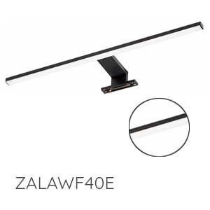 Aufsatzleuchte: LED, 12V, 1,9 W, 3000-6500 K, Breite: 40 cm, schwarz matt