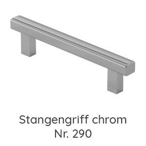 Griffvariante: Stangengriff chrom - Nr. 290