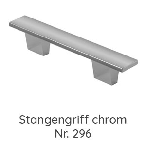 Griffvariante: Stangengriff chrom - Nr. 296