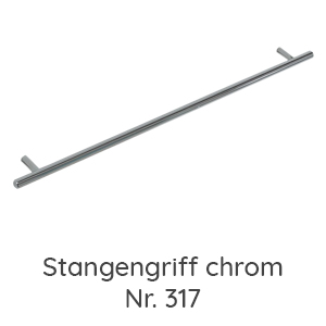 Griffvariante: Stangengriff crom