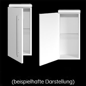 Türanschlag Waschtischunterschrank: links