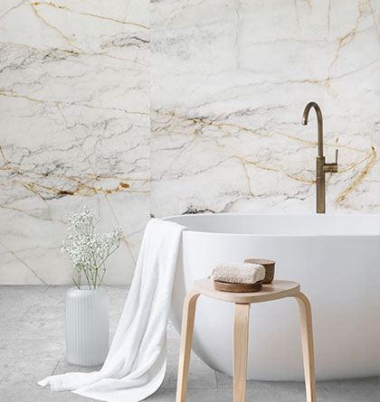 Nordholm Splashboard Marble Gold Nordholm Splashboard Marble Gold